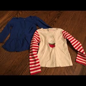 Girl’s top bundle, size 2.